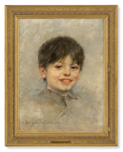 Portrait of a Boy by Olga Beggrov Hartmann