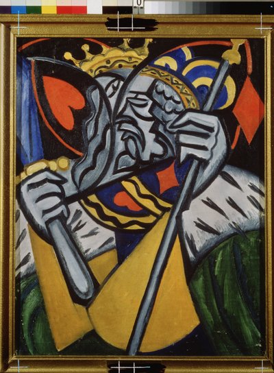 Simultaneous Representation of the King of Hearts and the King of Diamonds by Olga Wladimirowna  Rosanowa
