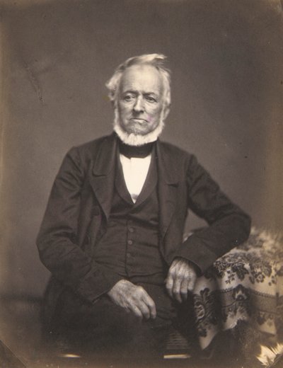 Portrait of a Gentleman with White Hair by Oliver H. Willard