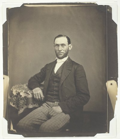 Untitled [portrait of a bearded man] by Oliver H. Willard