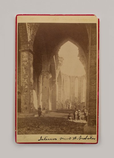 Interior View of Ruins of St. Nicholas by Olivia Wittberg