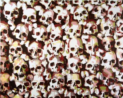 Skulls of Valais by Olivier Morel