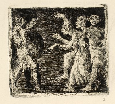 Macbeth and the Witches by Oluf Hartmann