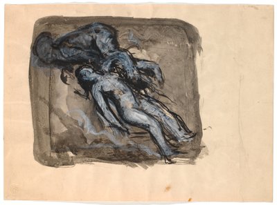 Zephyr Abducts Psyche by Oluf Hartmann
