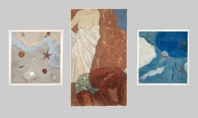 The Sea by Onchi Kôshirô