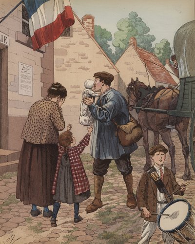 2 August 1914 by Onfray de Breville Job