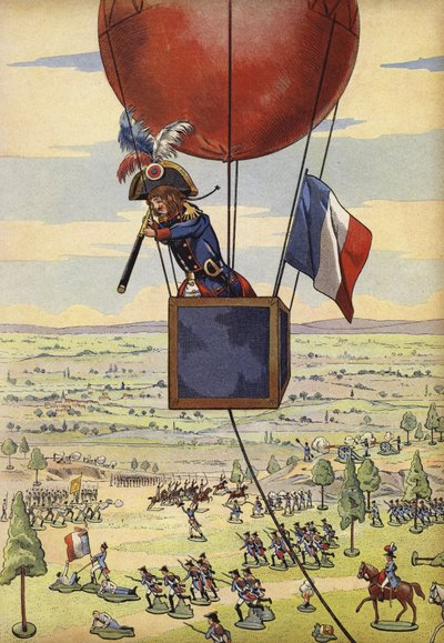 Battle of Fleurus with Balloon by Onfray de Breville Job
