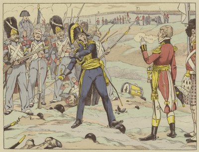Defeated for the First Time, at a Place Known to Geography as Waterloo, but to History as Betrayal. That Day, Cambronne Gave His Last Word. by Onfray de Breville Job