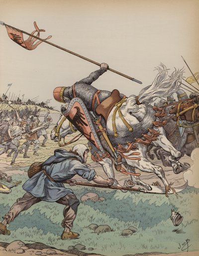The Reaper of Bouvines by Onfray de Breville Job