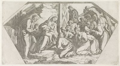 Adoration of the Kings (series title) by Orazio Borgianni