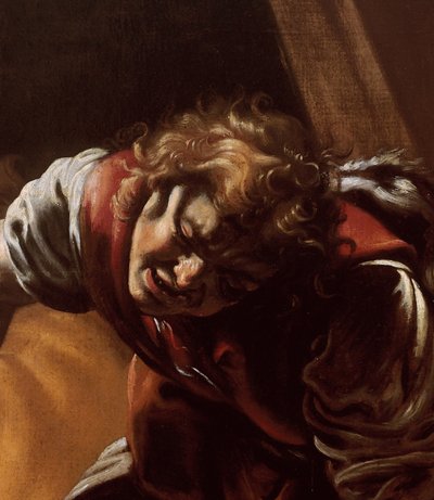 David (Detail) by Orazio Borgianni