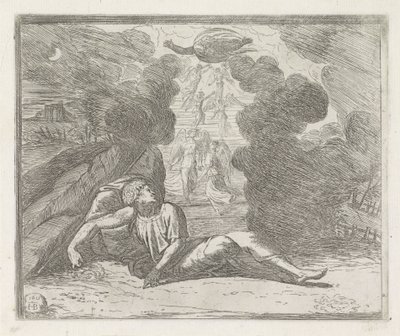 Dream of Jacob Paintings in the Loggia of Raphael (series title) by Orazio Borgianni