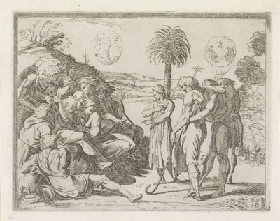 Joseph Telling His Dreams to His Brothers by Orazio Borgianni