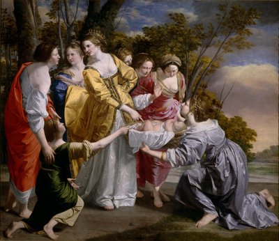 The Finding of Moses by Orazio Gentileschi