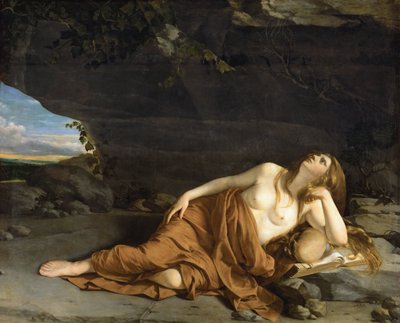 Repentant Mary Magdalene by Orazio Gentileschi