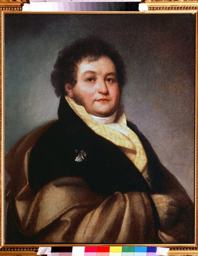 Portrait of Count Vasili Musin Pushkin Brus by Orest Adamovich Kiprensky