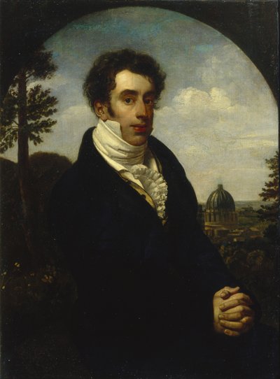 Portrait of Prince Alexander Mikhailovich Golitsyn by Orest Adamovich Kiprensky
