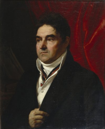 Portrait of Vasily Semyonovich Khvostov by Orest Adamovich Kiprensky
