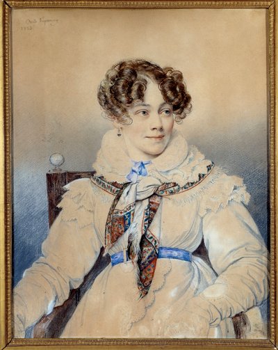 Portrait of the Writer Sophie Rostopchine by Orest Adamovich Kiprensky