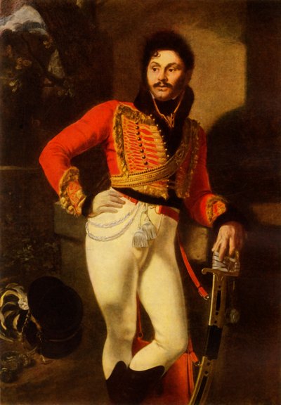 Portrait of Yevgraf Vladimirovich Davydov by Orest Adamovich Kiprensky