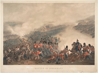 The Battle of Inkerman by Orlando Norie