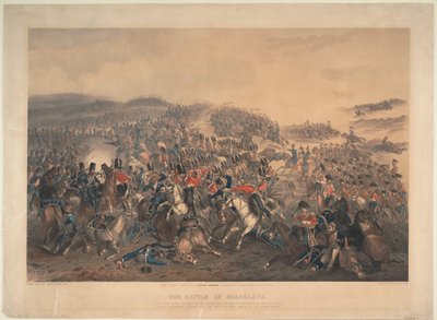 The Battle of Balaclava on 25 October 1854, 1855 by Orlando Norie