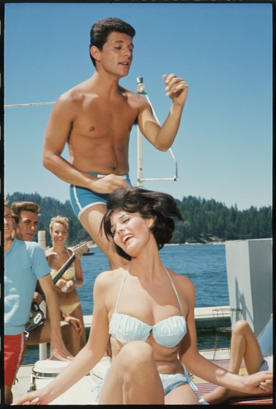 Frankie Avalon and Rosemarie Frankland, 