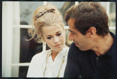 Jane Fonda and Roger Vadim by Orlando Suero