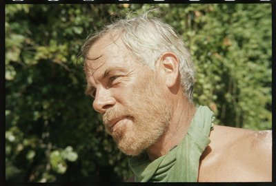 Lee Marvin on Set for 