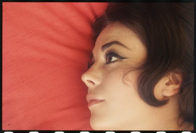 Natalie Wood at Home with Head on Pillow by Orlando Suero