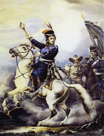 Count Matvei Ivanovich Platov 1757-1818 by Orlowski