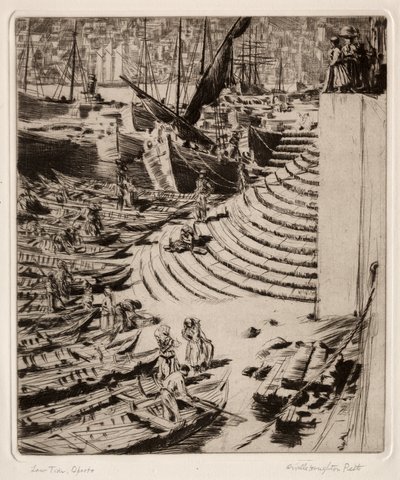 Low Tide, Oporto by Orville Houghton Peets