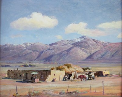 Adobe House by Oscar Edward Berninghaus