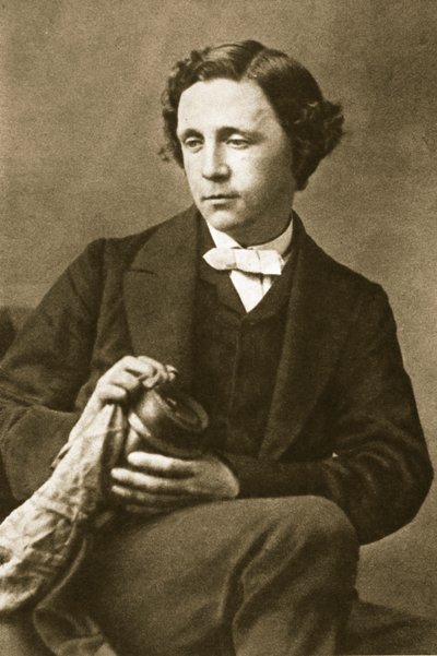 Portrait of Lewis Carroll, 28th March 1863 by Oscar Gustav Rejlander