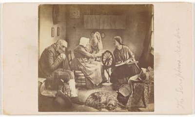 The Scripture Reader by Oscar Gustave Rejlander