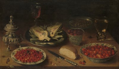 Still Life with Artichoke by Osias the Elder Beert