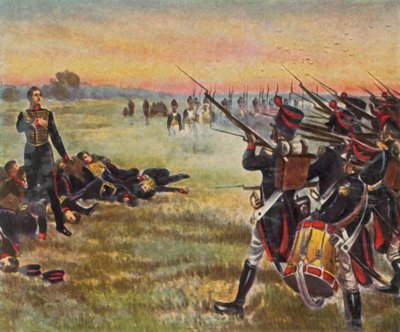 Heroic Death of Eleven Schill Officers by Oskar Freiwirth-Lutzow