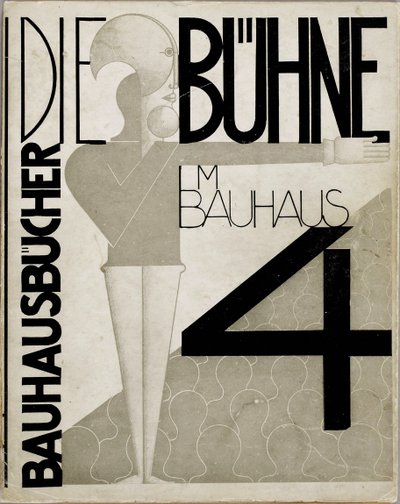 Cover design The stage at the Bauhaus, 1925 by Oskar Schlemmer