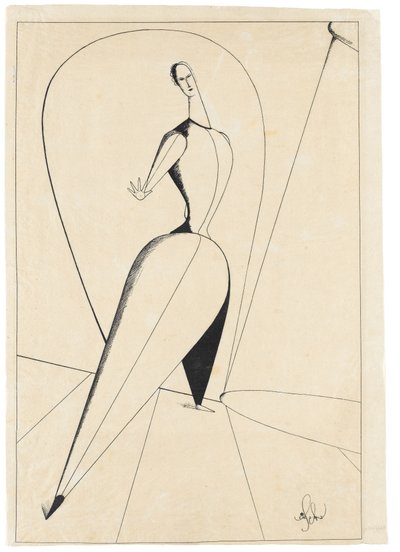 Dancer by Oskar Schlemmer