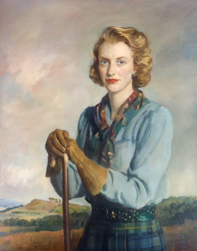Portrait of Elizabeth by Oswald Hornby Joseph Birley