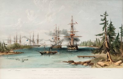 The Aland Islands on July 22, 1854 by Oswald Walters Brierly