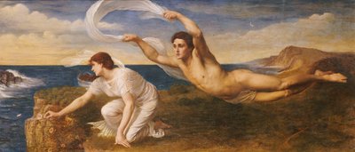 Boreas and Orithyia by Oswald von Glehn