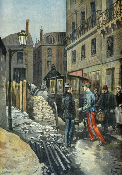 Arrest of Lieutenant Colonel Picquart in the Dreyfus Affair in 1898 by Oswaldo Tofani