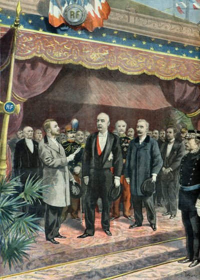 Inauguration of Rue Reaumur, with Felix Faure, Monsieur De Selves and Pierre Baudin by Oswaldo Tofani