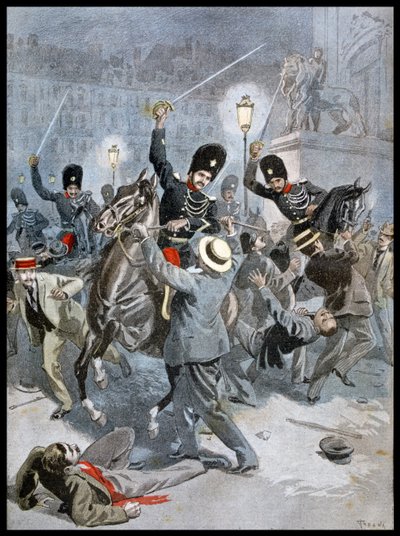 Troops Put Down Riots in Belgium by Oswaldo Tofani
