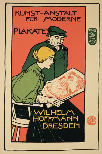 Reproduction of a Poster Advertising 