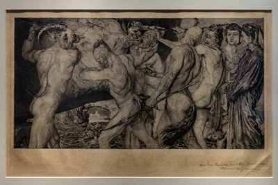 Dante and Virgil in Hell by Otto Greiner