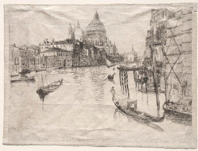 Entrance to the Grand Canal, Venice by Otto H. Bacher
