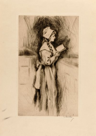 Puritan Girl by Otto J. Schneider