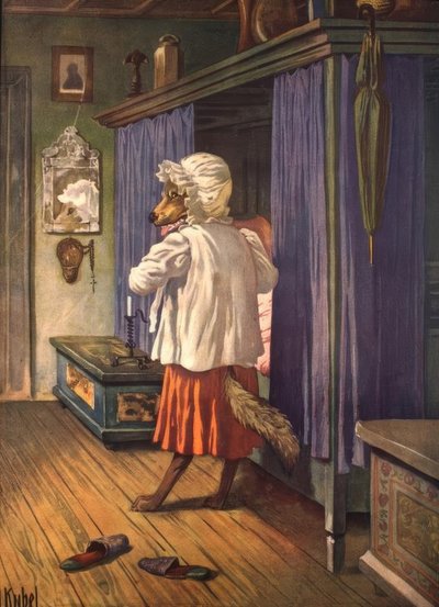 Little Red Riding Hood by Otto Kubel
